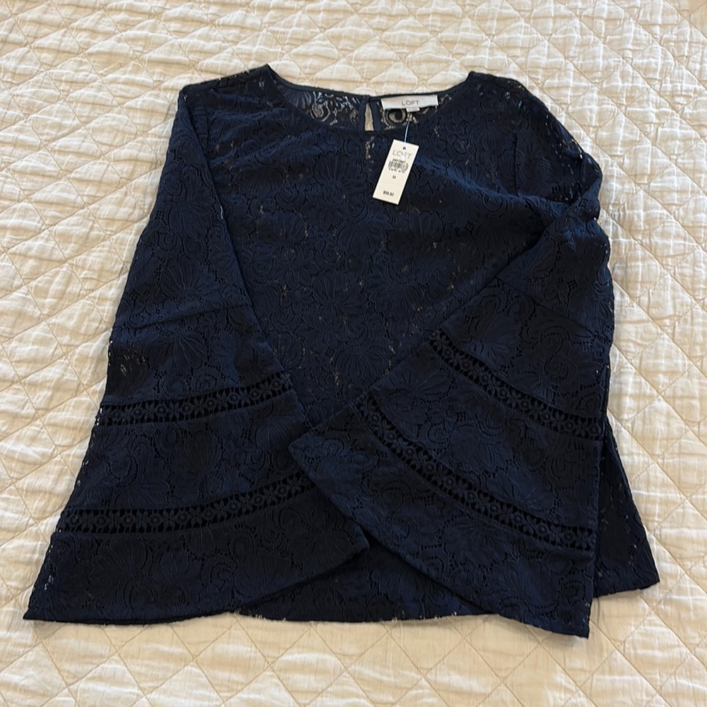 Loft lace dress top
